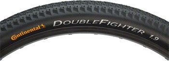 Continental Double Fighter III Tire 26 x 1.9 Clincher Wire Black 66tpi Collareta Cycling Shop